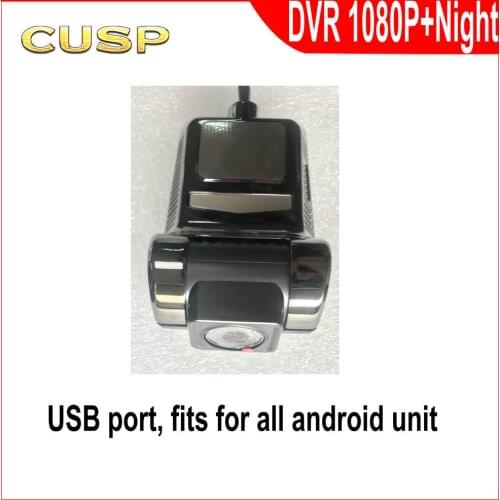 CUSP DVR 1080P USB port night version recorder fits for all android head unit car camera car DVR for car, for truck car vehicle