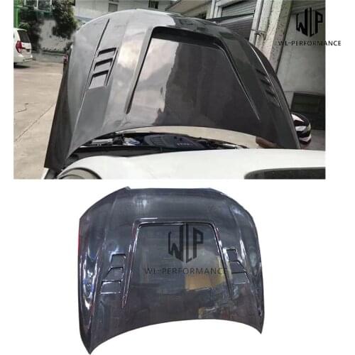 A4 B9 RS4 High Quality Carbon Fiber Front Hood Bonnets Covers Car Styling For Audi A4L B9 S4 Car Body Kit 2016-UP
