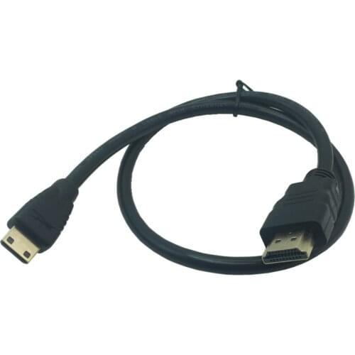 Mini HDMI-compatible1080p 3D High Speed Adapter Gold Plated Plug for camera monitor projector notebook TV 1M,1.5m,2M,3M,5M