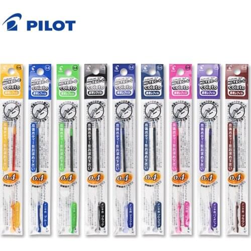 Japan PILOT Coleto Series Refill 0.4mm Multi-function Pen Color Refill LHKRF-10C4