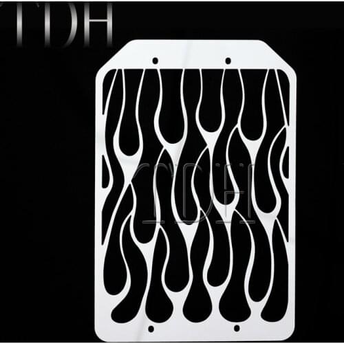High Quality Stainless Flame Radiator Grille Cover Protector Polished for Kawasaki Vulcan VN 1500 VN 1700