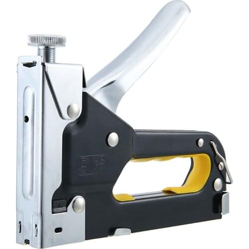 1 set Fast Nailed Furniture Staple Tacker 3-way Hand Nail Staple Gun With 600pcs Nails Wooden Leather Construction Hand Tool