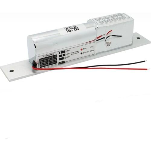 2 Cord Glass Door Bolt Electric Lock For Door Access Control System