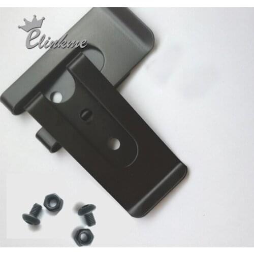 1pcs/bag ,25mm * 52mm Metal Spring Belt Holster Sheath Clip for Kydex with screws