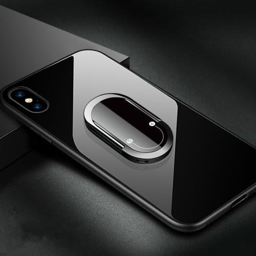 2 In 1 USB Cigarette Lighter Car Magnetic Phone Holder Stand Auto Charger Ring Clip Cell Phone Bracket for IPhone Samsung Huawei