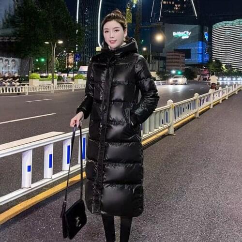 2020 Women Coats Down Jacket Winter Parkas Hight Quality Outerwear Female Thick Warm Down Coat Middle Long Clothing Korean Style