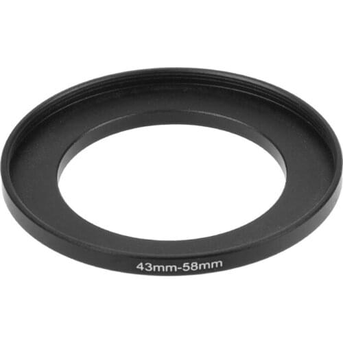 43mm To 58mm Metal Step Up Rings Lens Adapter Filter Camera Tool Accessories New
