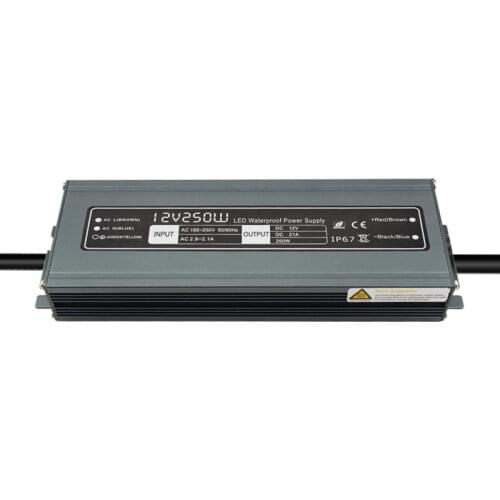Free Shipping High Quality IP67 DC12v DC24V 60W Power Supply for LED Strips , led Bar lamp