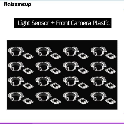 10sets&5sets for iPhone X 7 8 6 6S Plus 5 5C 5S SE 4 4S Front Camera Plastic Cap Seal Bracket Ring+Light Sensor Circle Holder