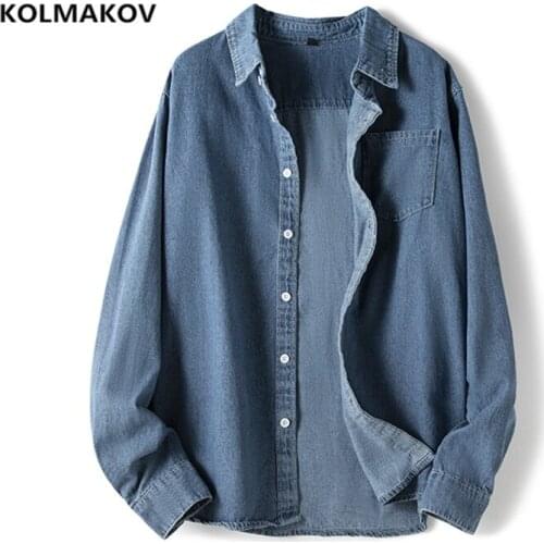 Мужские хлопковые рубашки KOLMAKOV China At AliExpress