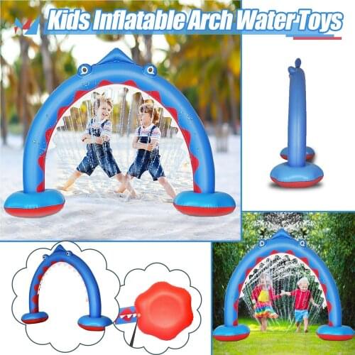 Inflatable Sprinkler Arch Toys Giant Sprinkler For Kids Inflatable Arch Water Toys Summer Outdoor Swimming Play