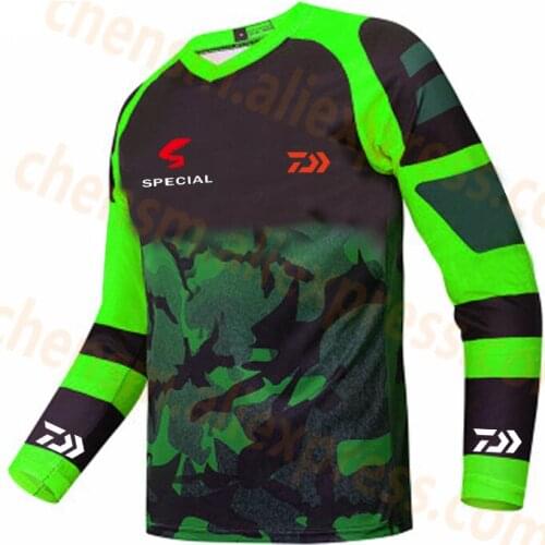 2019 DAIWA New Quick Drying Fishing Clothing Long Sleeve Sunscreen Anti-uv Breathable Summer Fishing Shirt Autumn Fishing Jersey