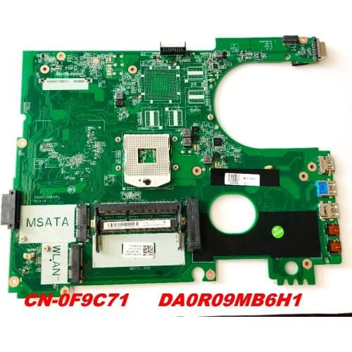 Original for DELL 5720 7720 laptop motherboard SLJ8C HM77 CN-0F9C71 DA0R09MB6H1 tested good free shipping connectors