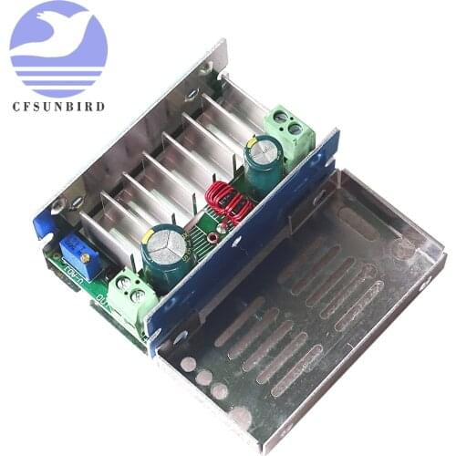 200W DC-DC Boost Converter 6-35V to 6-55V 10A Step Up Voltage Charger Power with Shell