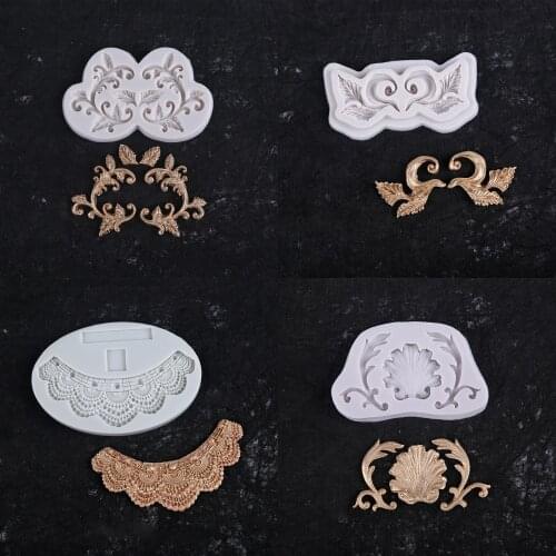Relief Silicone Mold Fondant Cake Decorating Mold Sugarcraft Chocolate Baking Tool Kitchenware For Cake Gumpaste Form