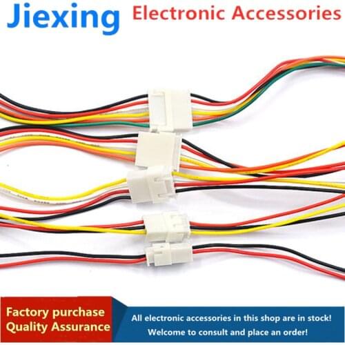 5 Sets JST XH2.54 XH 2.54mm Wire Cable Connector 2/3/4/5/6 Pin Pitch Male Female Plug Socket 200MM Wire 26AWG