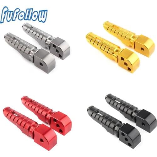 Universal Front Footrests Foot Peg for KAWASAKI Z300 Z400 Z800 Z650 Z900 Z1000 NINJA 650 Versys 650 Motorcycle Accessories Parts