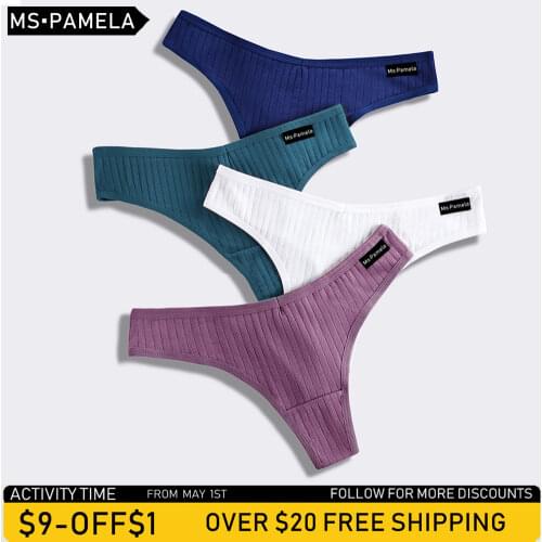 Womens Panties Cotton Underwear Sexy Briefs Girls Low-Rise Soft Panty Women Underpants Female Lingerie 2021 NEW