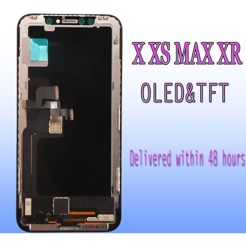 100% Tested AAA+++ LCD Replacement for iPhone X XS MAX XR LCD Display Touch Screen With 3D Touch Digitizer Assembly