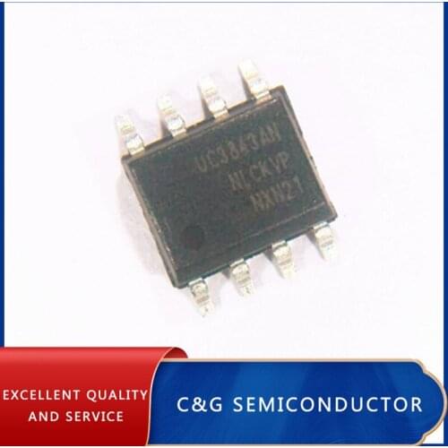 100PCS UC3843A UC3843 SOP8