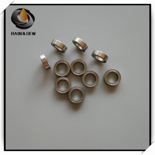 2Pcs SMR117ZZ CB ABEC7 7X11X3 mm MR117 Stainless steel hybrid ceramic ball bearing