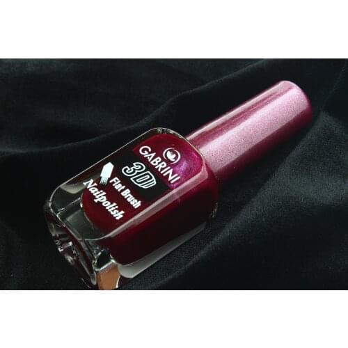 Gabrini 3D Nail Polish (Light Claret Red) 13ml FREE SHIPPING