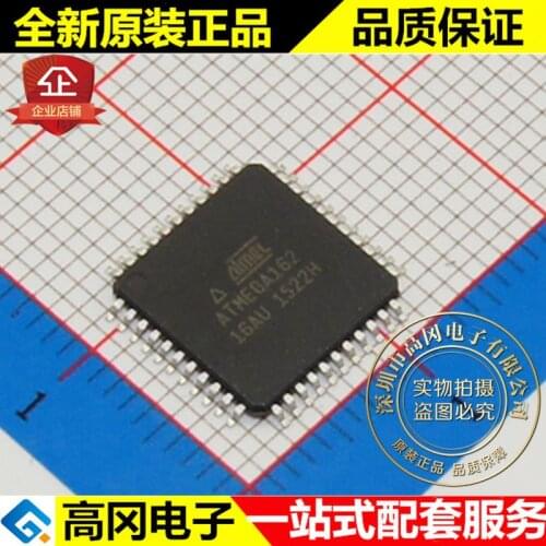 5pieces ATMEGA162-16AU TQFP44 16MHz 16KB 1KB SRAM