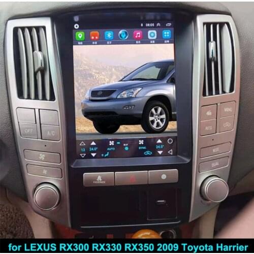 128GB Android 2Din Car Dvd Multimedia Player GPS For LEXUS RX300 RX330 RX350 2009 Toyota Harrier Navigation Stereo Head Unit