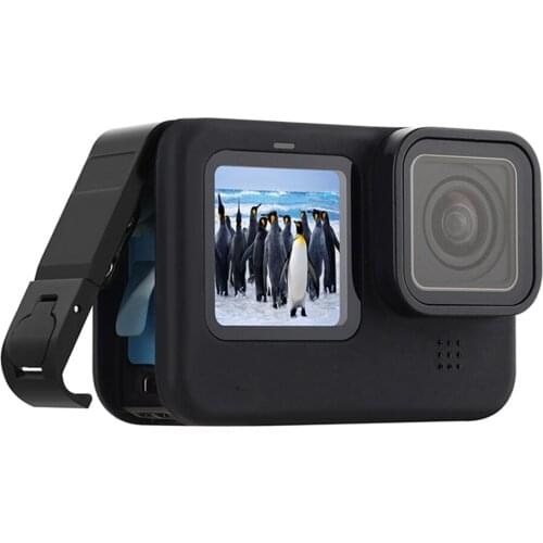 Battery Cover Rechargeable Side Cover Battery Lid Door Case Built-in Spring for GoPro 9 Black Action Camera Parts