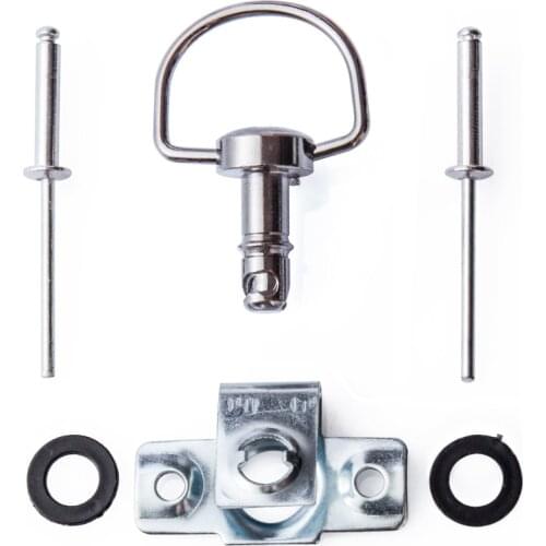 Motorcycle Quick Release D-RING 1/4 Turn Race Fairing Fasteners Rivet 17mm 14mm for DUCATI Scrambler for BMW 2017 2018