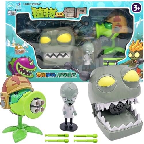 3pcs/lot PVZ Plants vs Zombies Figure Toy Plants and Zombies PVC Action Figures Collection Model Toys Dolls without Box