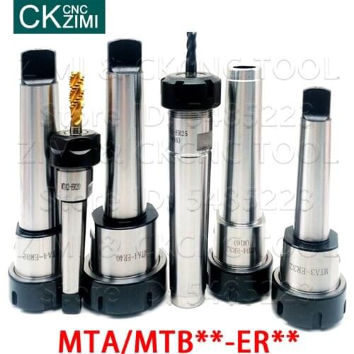 MTA1 MTB1 MTA2 MTB2 MTA3 MTB3 MTA4 MTB4 ER11 ER16 ER20 ER25 ER32 ER40 collet chuck toolholder lather cutter for CNC machine mill