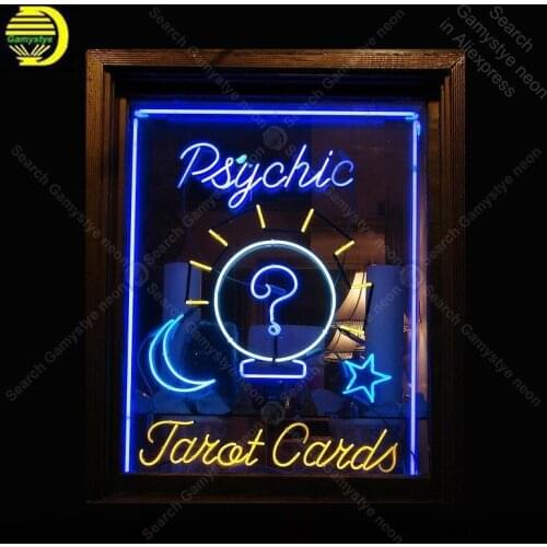 Psychic Chat Neon Sign Neon Bulbs sign custom design Iconic Readers Bar Pub light Lamps Sign display advertise enseigne lumine
