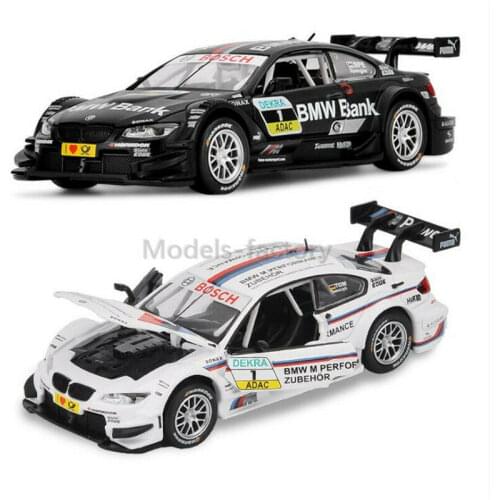 New 1:32 For BMW M3 DTM Racing Car Diecast Model Toys Car Boys Girls Kids Gifts Black/White/Pink/Yellow Metal,Plastic,Rubber