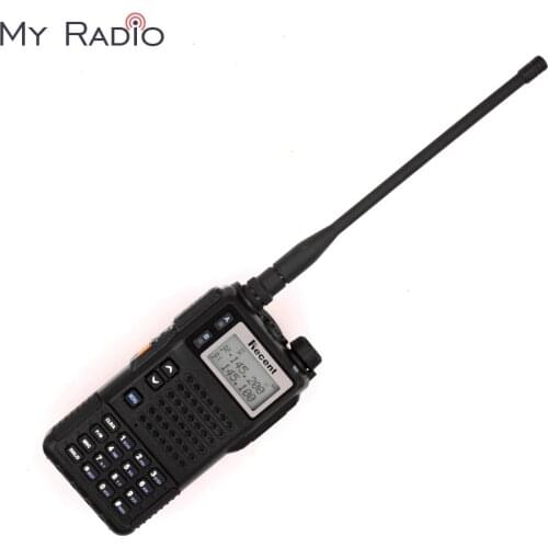 Recent RS-689 ham transceiver 10W Transmitter Tri Band 136-174MHz & 350-400MHz & 400-470MHz Portable Interphone outdoor call