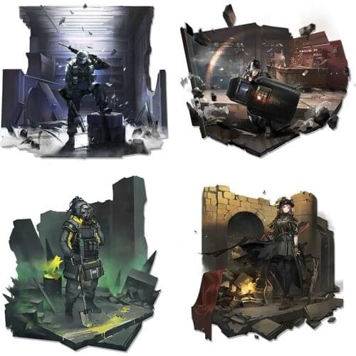 Three Ratels CYX37 Arknights Personalized animation sticker for gabinete gamer wall sticker