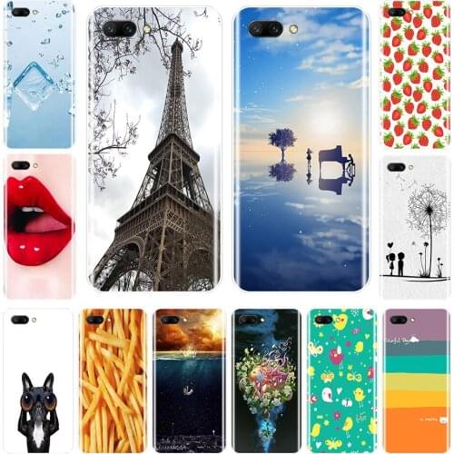 Silicone Case For Huawei Honor 7 8 9 10 LITE Soft TPU Cute Aesthetic Cover For Honor 8X MAX 10 9 8 7 7S 7X 7A 7C Pro Phone Case