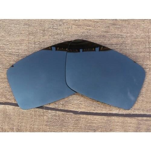 Vonxyz Stealth Black Polarized Replacement Lenses for-Oakley Twitch Frame