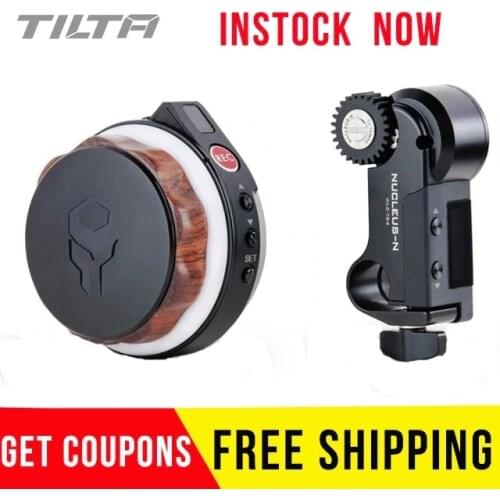 Tilta Nucleus-N Nano Follow Focus Motor Wireless Lens Control System Hand Wheel for Gimbal DJI Ronin S Zhiyun Crane 2 Nucleus N