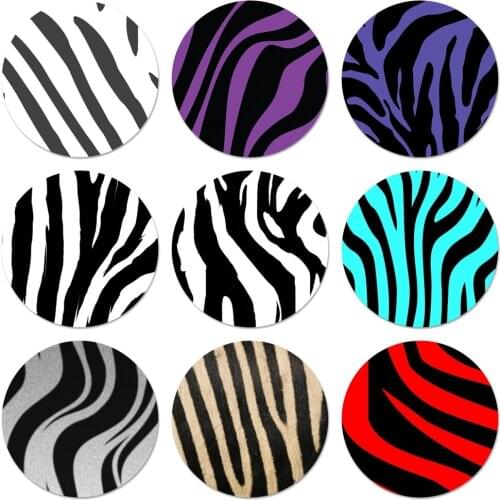 Zebra Stripes Icons Pins Badge Decoration Brooches Metal Badges For Clothes Backpack Decoration