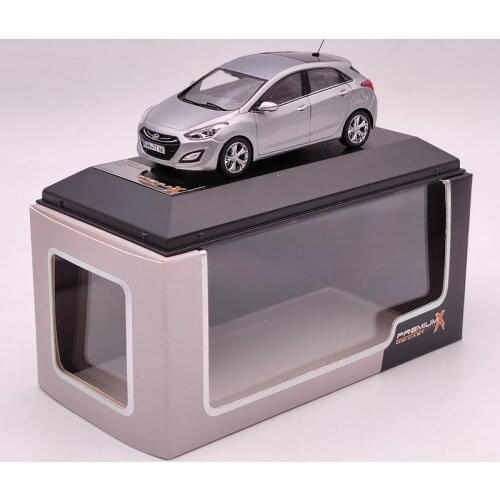 1:43 Premium X For H~ndai i30 2012 Silver PRD268 Diecast Models Edition Collection Auto Toys Gift