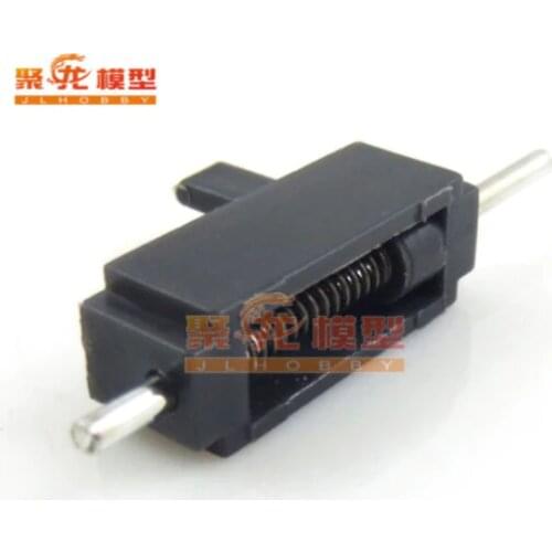 10PCS Canopy Hatch Lock Latch Black L24 X W9 X H20 mm for RC Model