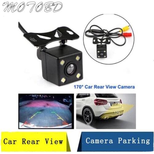 2019 New Version 170 Degree Car Rear View Camera Parking Assistance CCD LED Backup Light