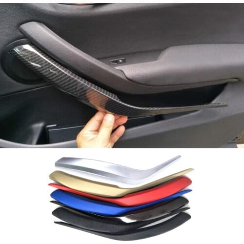 Car Interior Door Handles Panel Pull Trim Inner Handle Cover for BMW X1 E84 2010 2011 2012 2013 2014 2015 2016