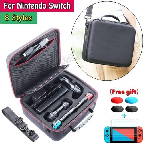 Nintendos Nintend Switch Deluxe Big Storage Carrying Bag NS Portable EVA Travel Hard Case Cover for Nintendo Switch Accessories