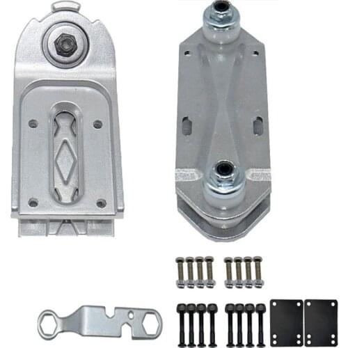 1Set Surfboard Skateboard Surfskate Bridge Water Bridge Longboard Surf Skate Bridge Base Skate with Risers Bolts