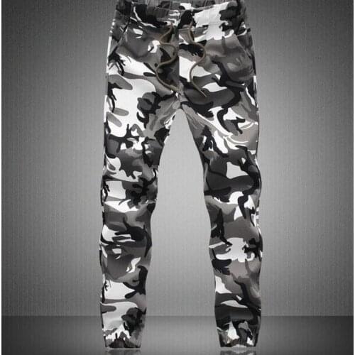 Hot 2021 Outdoor Spring Autumn Sport Camouflage Cotton hiking climbing trekking soldier camping trekking Leg trousers Men