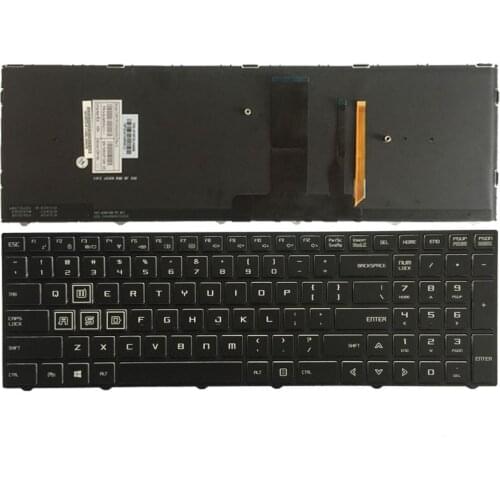 US keyboard for Clevo P670HS-G P671HS-G P670HP6-G English laptop keyboard with backlight