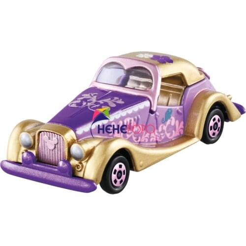 Collectibles Takara Tomy Tomica Princess Motors Dream Star DM-08 861959 Rapunzel Metal Miniature Diecast Vehicle Toy Car