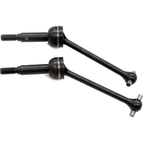 2 Pcs Metal Universal Drive Shaft CVD C8015 for LC RACING PTG-2 PTG 2 1/10 RC Car Upgrade Parts Accessories